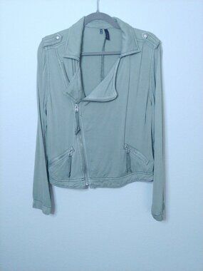 Maurices Olive Green Moto Jacket